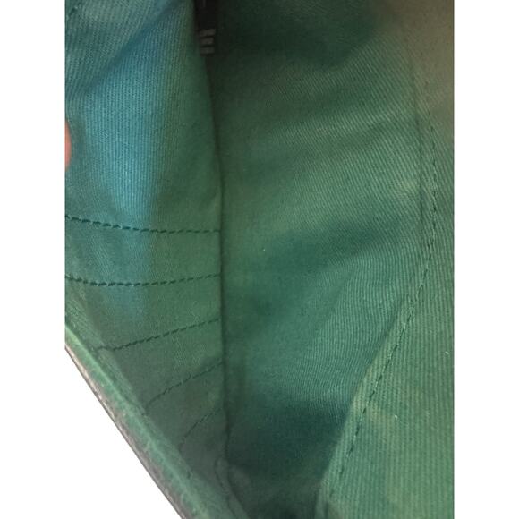 Vintage Womens Fossil Wallet Embroidered Leather Elephant FLAWS READ #5304 - Picture 12 of 15